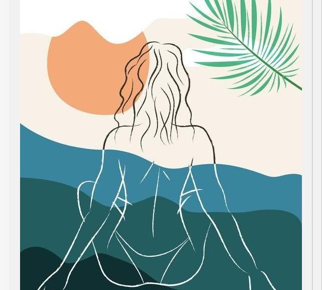 Cuadro Beach Girl 10