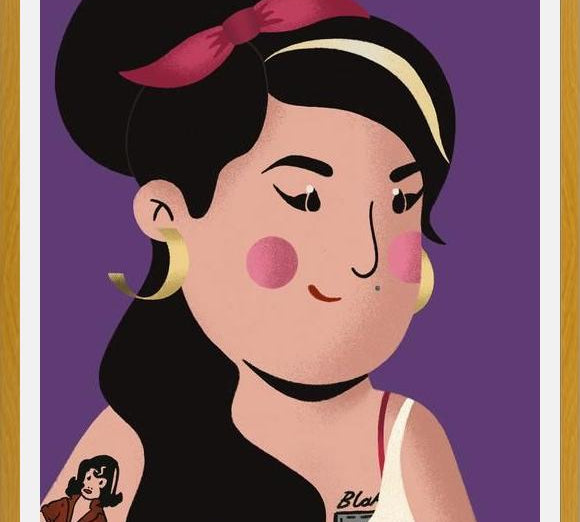 Cuadro Amy Winehouse