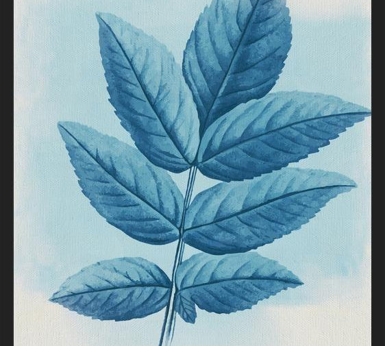 Cuadro Leaves 04b