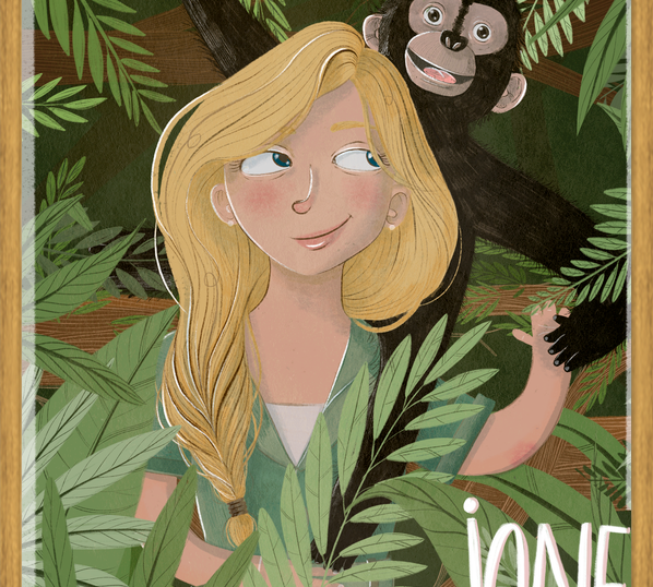 Cuadro Jane Goodall