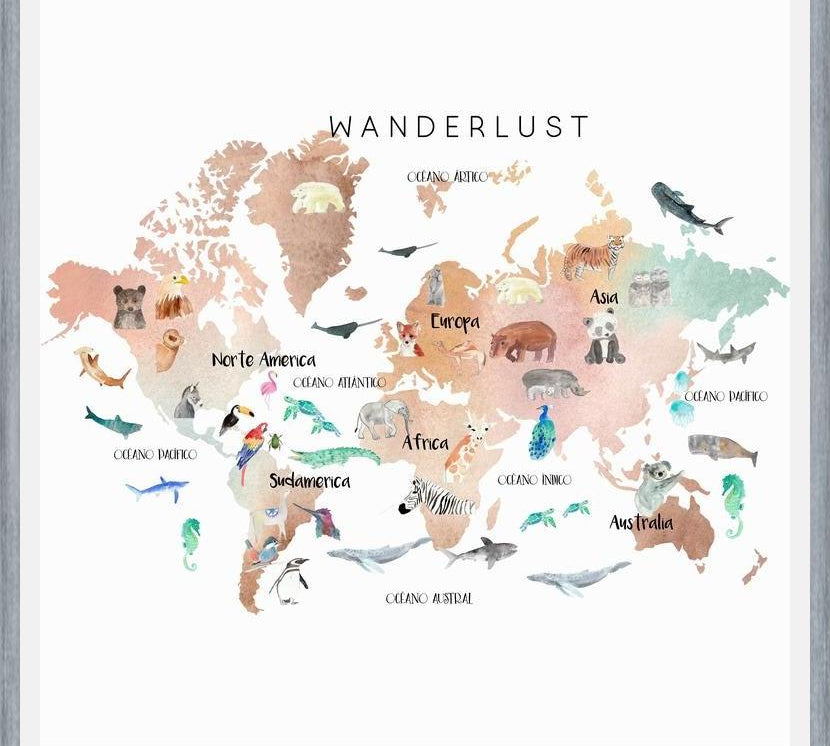 Cuadro mapa