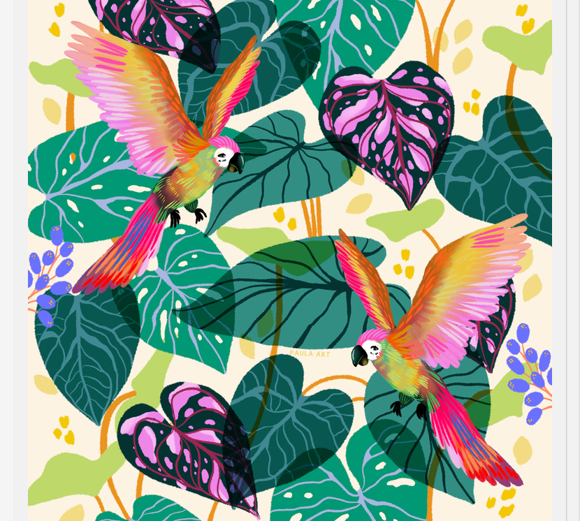 Cuadro Tropicalia
