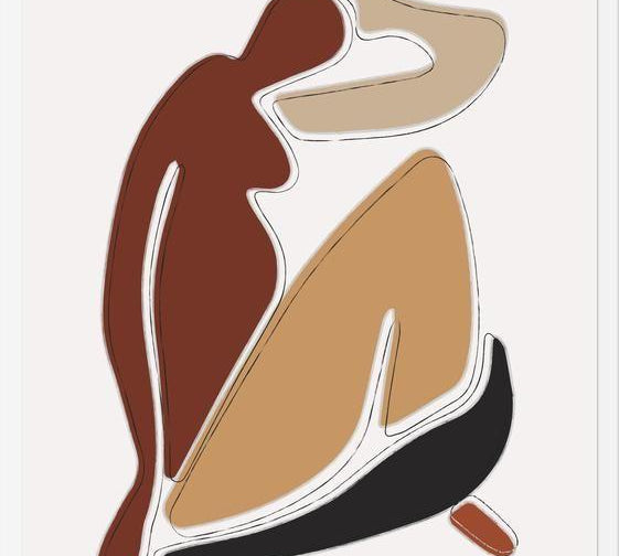 Cuadro Matisse Shapes