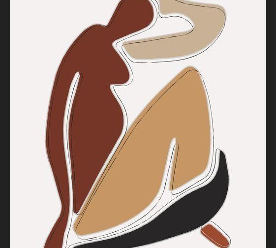 Cuadro Matisse Shapes