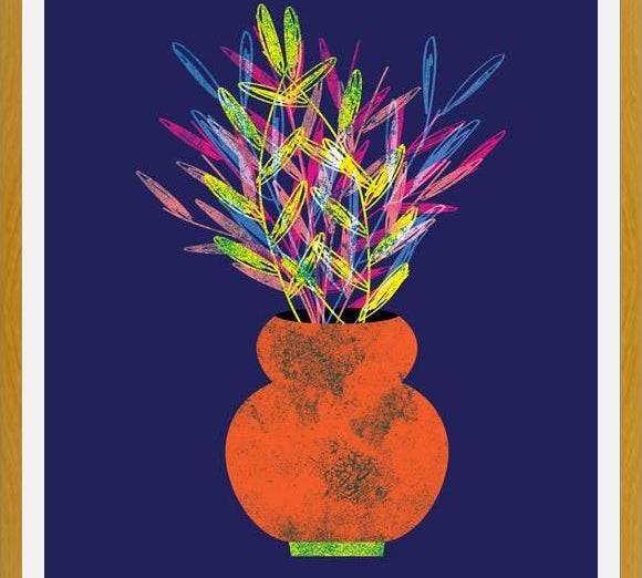 Cuadro Flores I