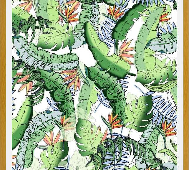 Cuadro Tropical Jungle