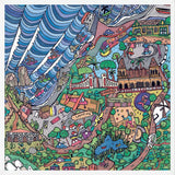 Cuadro Ilustración Pichilemu, Chile