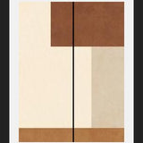 Cuadro GEOMETRIC ART - TERRACOTTA 06