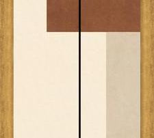 Cuadro GEOMETRIC ART - TERRACOTTA 06