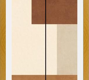 Cuadro GEOMETRIC ART - TERRACOTTA 06