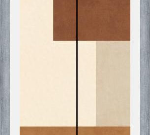 Cuadro GEOMETRIC ART - TERRACOTTA 06