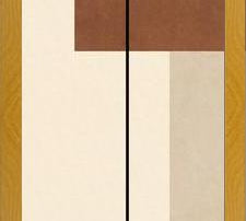 Cuadro GEOMETRIC ART - TERRACOTTA 06