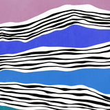 Canvas Modern irregular Stripes 06