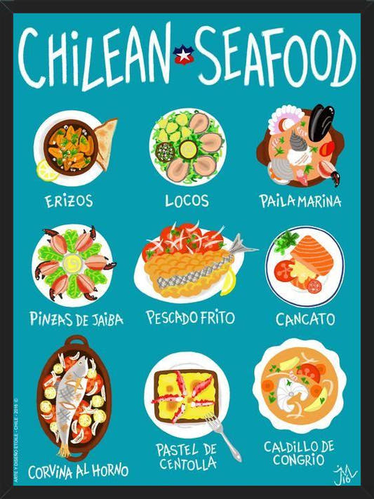 Cuadro Chilean Seafood