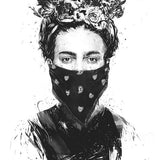 Canvas Rebel girl