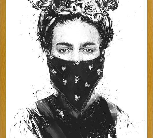 Cuadro Rebel girl