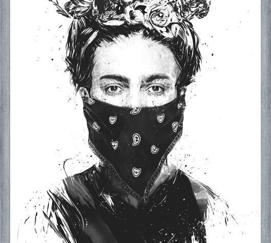 Cuadro Rebel girl