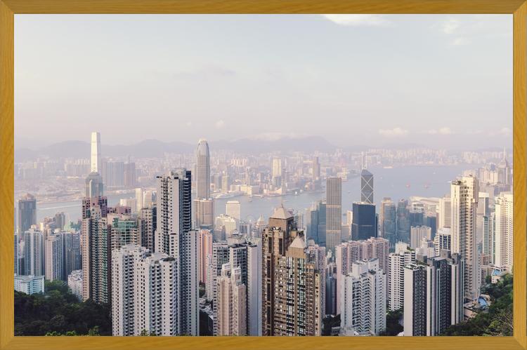 Cuadro Hongkong Skyline