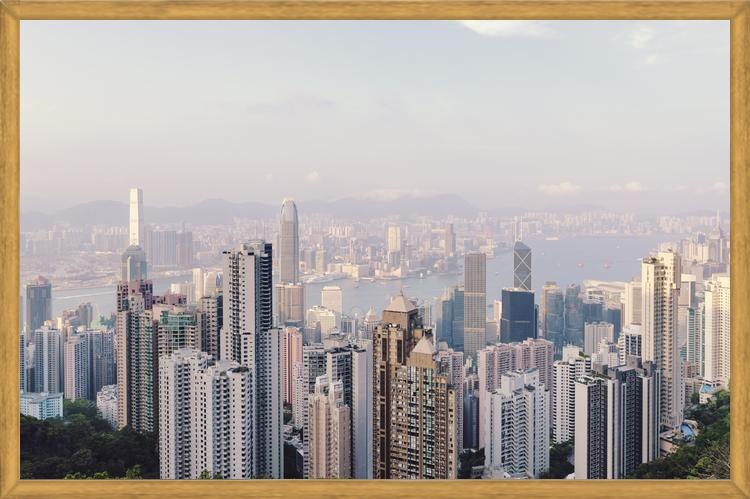 Cuadro Hongkong Skyline