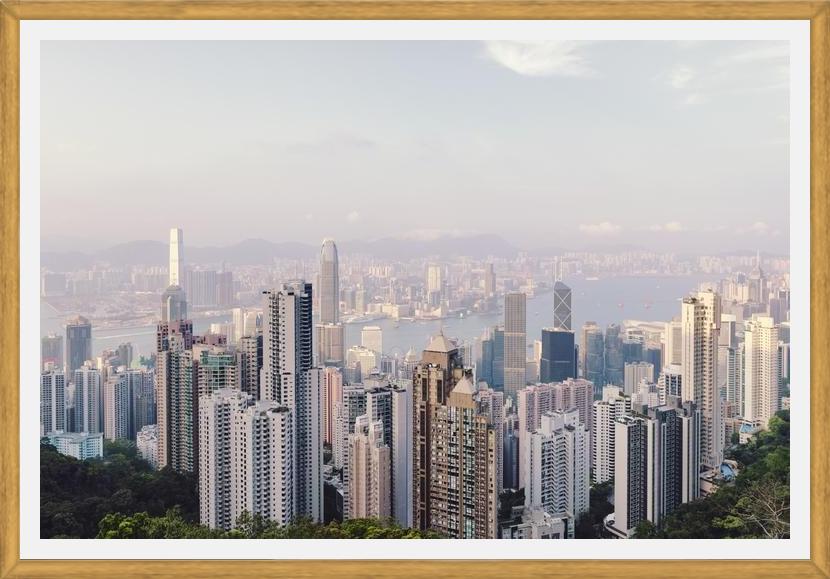 Cuadro Hongkong Skyline