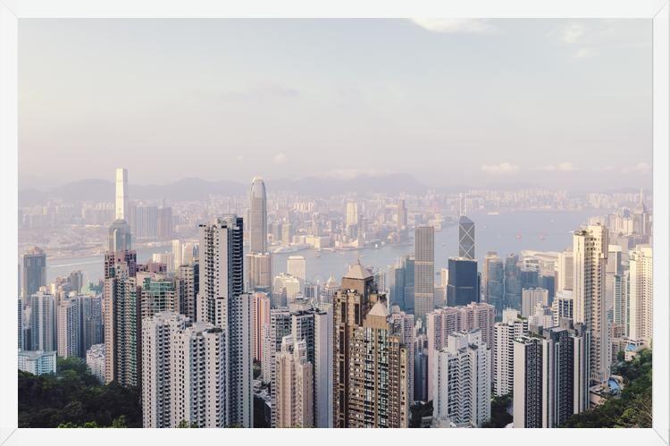 Cuadro Hongkong Skyline