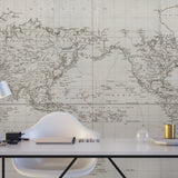 Papel Mural Mapa Vintage