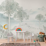 Papel Mural Araucarias