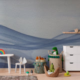 Papel Mural Blue Waves