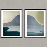 Set de Cuadros Minimal landscape