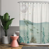 Cortina de Baño Tortugas