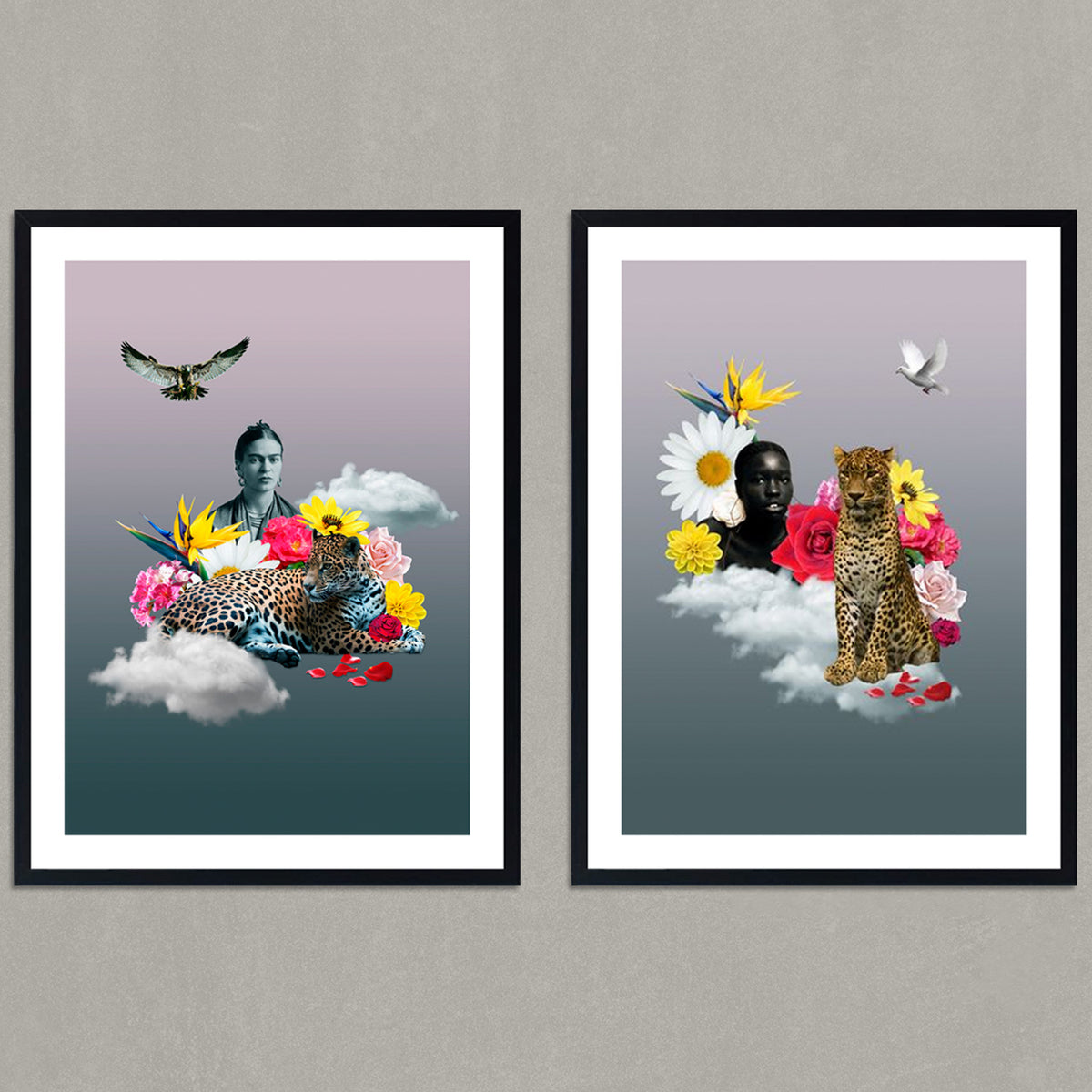 Set de Cuadros The new Collage