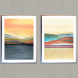 Set de Cuadros Trippy Landscape