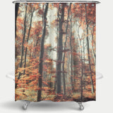 Cortina de Baño Bosque de otoño