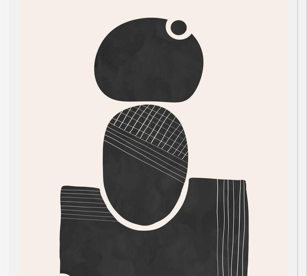 Cuadro Bold Monochromatics 2
