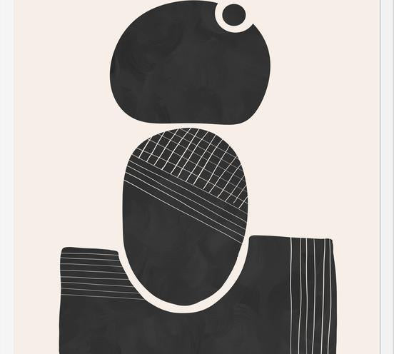 Cuadro Bold Monochromatics 2