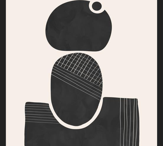 Cuadro Bold Monochromatics 2