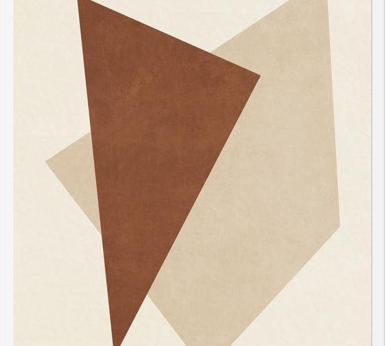 Cuadro GEOMETRIC ART - TERRACOTTA 04