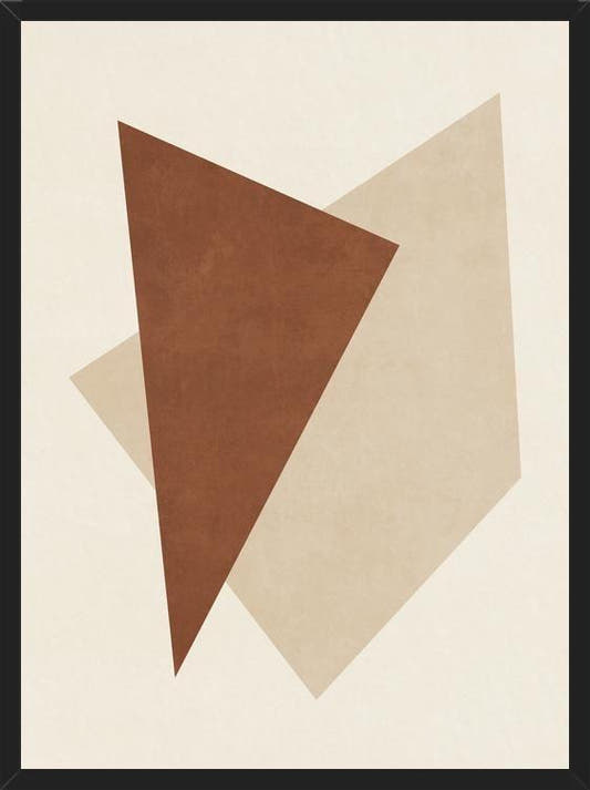 Cuadro GEOMETRIC ART - TERRACOTTA 04