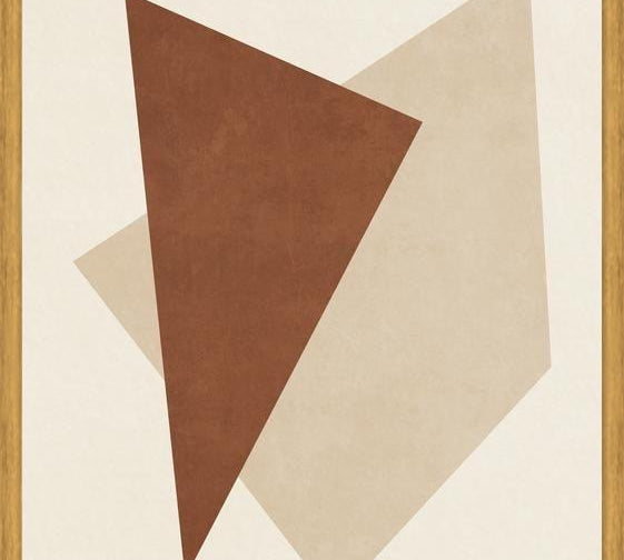 Cuadro GEOMETRIC ART - TERRACOTTA 04