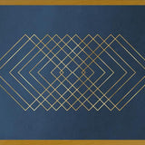 Cuadro Deep Blue & Gold
