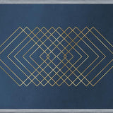 Cuadro Deep Blue & Gold
