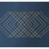 Cuadro Deep Blue & Gold
