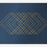 Cuadro Deep Blue & Gold
