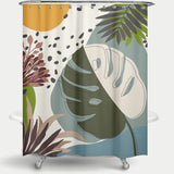 Cortina de Baño Minimal Tropical Scenery