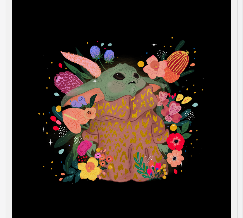 Cuadro Bb Yoda