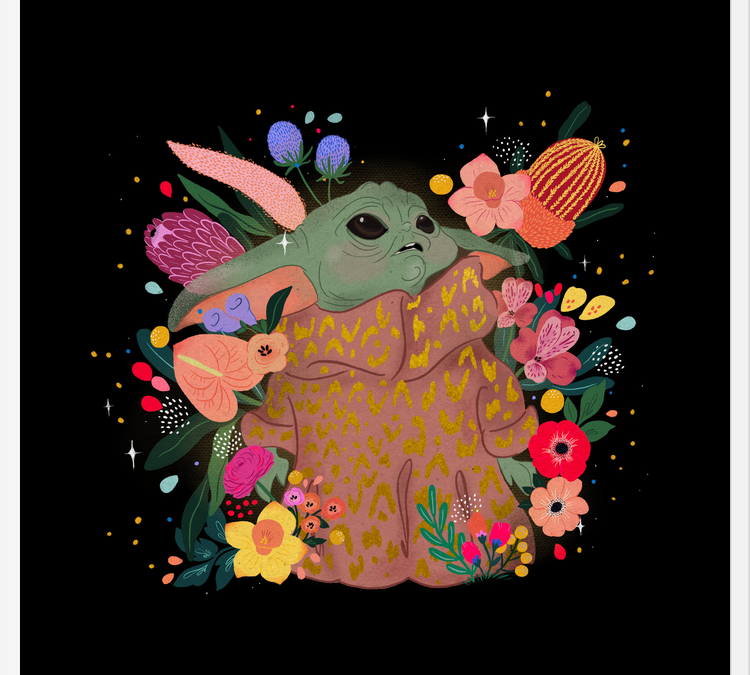 Cuadro Bb Yoda