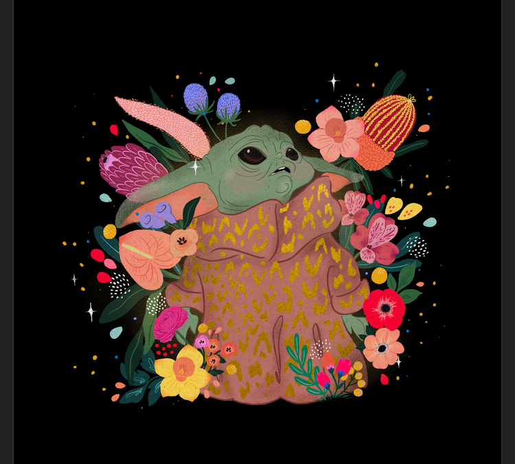 Cuadro Bb Yoda