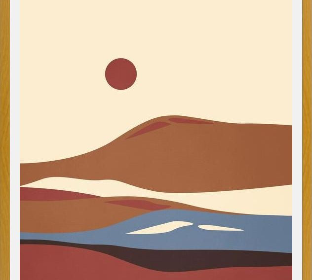 Cuadro Western desert vibes 2