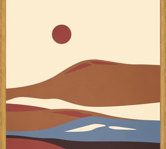Cuadro Western desert vibes 2