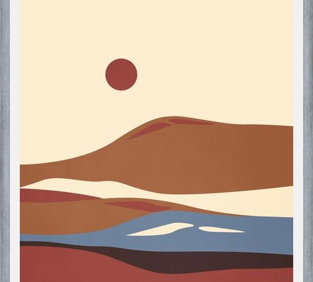 Cuadro Western desert vibes 2